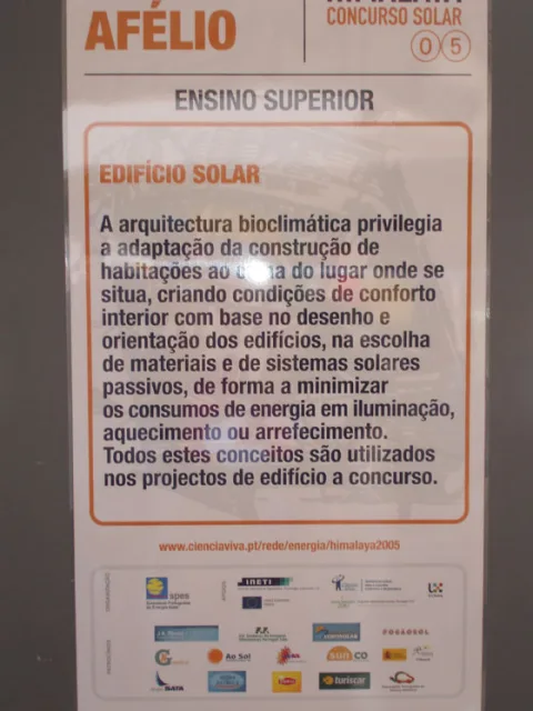 Concurso Solar Padre Himalaya Edição 2005
